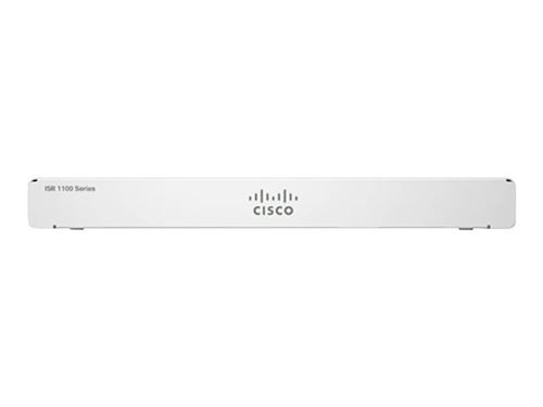 Cisco Integrated Services Router ISR1100X-4G - Routeur commutateur 4 ports - 1GbE - ports WAN : 4 -