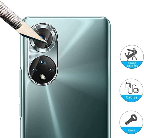 2 Films De Protection Caméra Pour Honor 50 – Anti-rayures 9H – Anti-reflets Mat