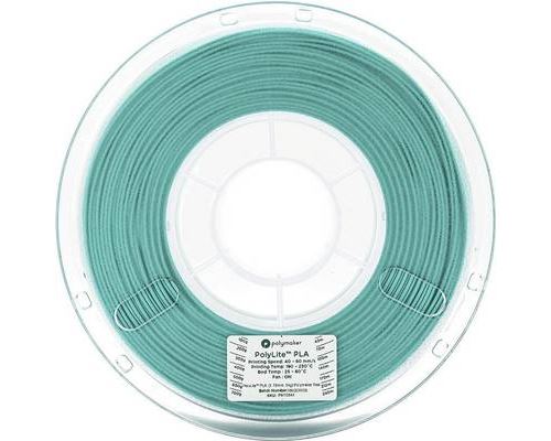 Polymaker 70542 Filament PLA 2.85 mm 1 kg bleu-vert PolyLite