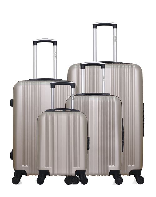 hero - lot de 4 - valise grand format, valise