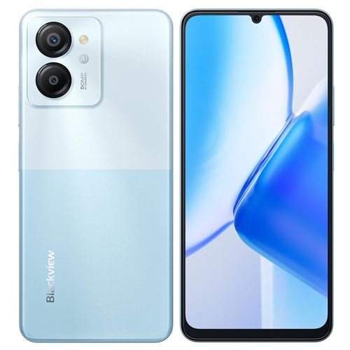 Smartphone 6.5 Pouces 8GB+256GB Android 13 Caméra 50MP Batterie 6000mAh Bleu YONIS