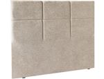 EPEDA Tête de lit Carre Chic 160cm chenillé grege
