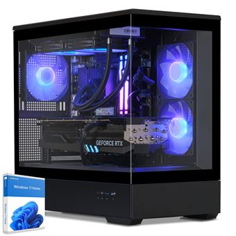 Sedatech PC Gamer Advanced Watercooling Full Vision • AMD Ryzen 5 5600X • RTX5070 • 32Go RAM • 1To SSD M.2 • Windows 11 - 1