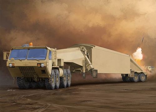 Maquette Trumpeter M983 Tractor with AN/TPY-2 X Band Radar- 1/35 - Ma