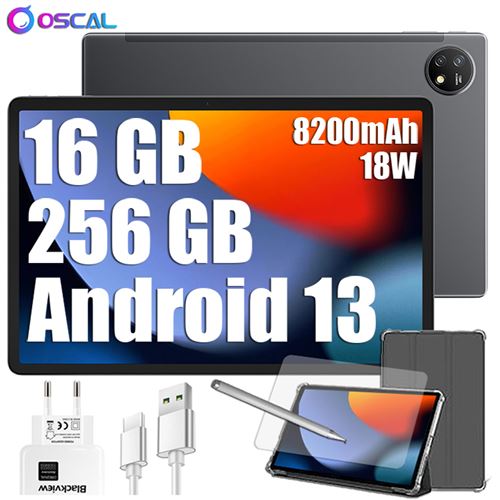 35€ sur Oscal Pad 16 Tablette Tactile Android 13 10,51 16Go+256Go