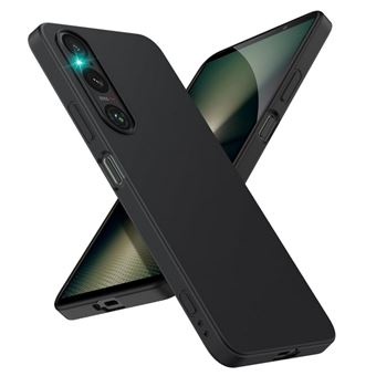 Coque pour Sony Xperia 1 VI - housse etui silicone gel fine + film ecran - NOIR - htdmobiles - 1
