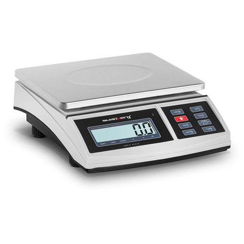 Steinberg Balance de table - 15 kg / 0,5 g - 21 x 27 cm - LCD