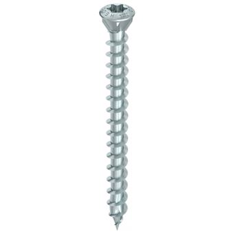 Vis HECO-Topix-Plus spécial plancher - Ø3,5x60mm - Tête Fraisée avec nervures de fraisage - Filetage Total - T10 - Boite de 500 - 60348 - 1