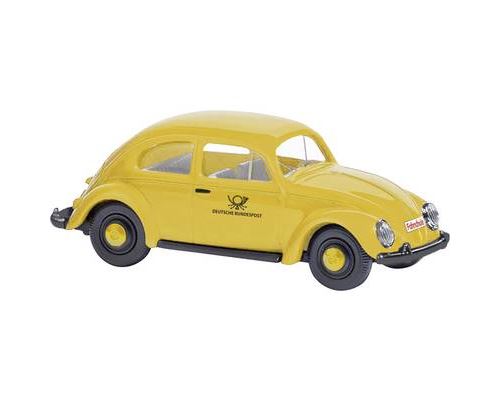 Volkswagen Coléoptère avec Ovallufenêtre Deutsche Bundespost Fahrschule H0 Busch 52960