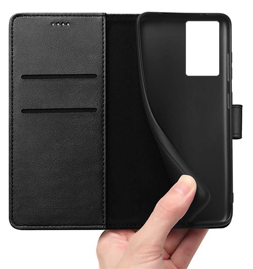 Housse Portefeuille Xiaomi Redmi Note 11 Pro 5G - Cuir PU, Fentes Cartes, Support Intégré