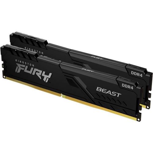 KINGSTON FURY Beast Mémoire 32 Go (2 x 16 Go) DDR4 3733 MHz CL19
