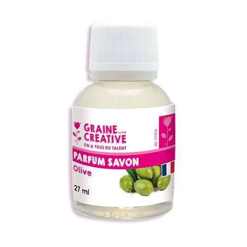 Parfum pour savon 27 ml - Olive - Graine Créative