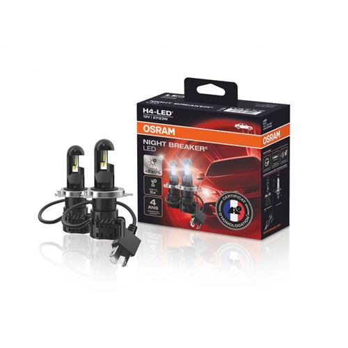2 ampoules feu auto LEDriving NIGHT BREAKER - Osram - LED - Bright H4