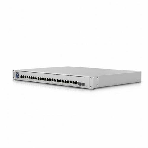 Ubiquiti UniFi Switch USW-Enterprise-24-PoE - Commutateur - C3 - Géré - 12 x 100/1000/2.5G (PoE+) + 12 x 10/100/1000 (PoE+) + 2 x 10 Gigabit SFP+ - Montable sur rack - PoE+ (400 W)