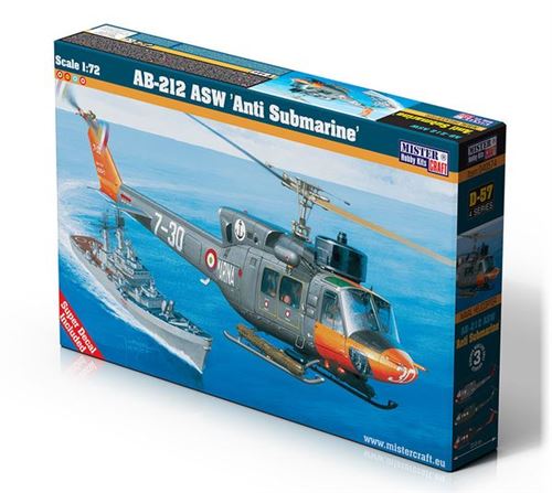 Ab-212 Asw Anti Submarine - 1:72e - Mistercraft