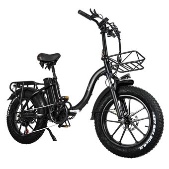 Vélo électrique CMACEWHEEL Y20 750W Noir 48V 18Ah Batterie 20 x 4.0 CST Fat Tire 25km/h - 1
