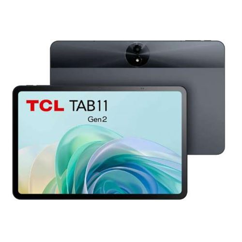 Tcl Gris Tablette Tab 11 Gen 2 Ecran 11" Fhd - 256 Go - Ram 6 Go - Wifi, Bluetooth 5.0 - Caméra Principale 8Mp - Batterie 8000Mah - Couleur - Image 2