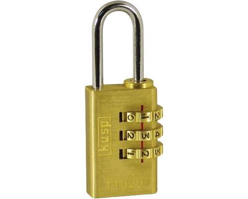 Non Communiqué Jaune Cadenas Kasp K11020d Or- Avec Serrure À Combinaison