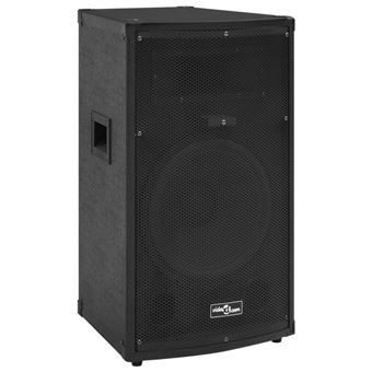 Haut parleur scène Hifi passif professionnel 1000W 37x37x64 cm - 1