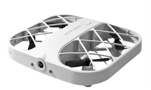 SZSMART RC Drone (4K - Portée : 8 min - Blanc)