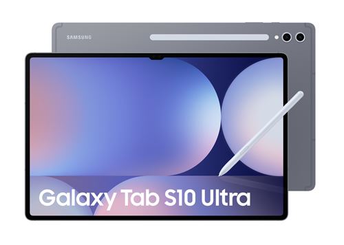 Samsung Galaxy Tab S10 Ultra - tablette android. ecran 14.6 pouces (37.1 cm). WiFi Bluetooth RAM 12 Go stockage 256 Go camera principale 13 mpx batterie 11200 mAh - gris État correct - Samsung reconditionné (offre indisponible)