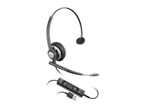 Non Communiqué Noir Hp Poly Encorepro Hw715 - Encorepro 700 Series - Micro-Casque - Sur-Oreille - Filaire - Usb-A