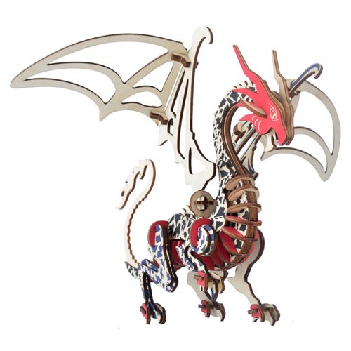 Puzzle 3D 62 pièces - Dragon volant