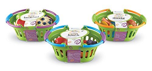 Learning Resources New Sprouts Healthy Foods Basket Bundle, 37 Pieces