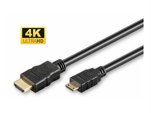 MicroConnect - HDMI-kabel - HDMI male naar mini-HDMI male - 3 m
