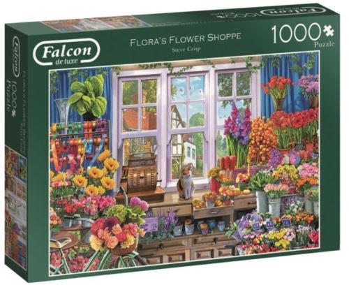 Jumbo Puzzle Falcon Flower Shoppe 1000 pièces