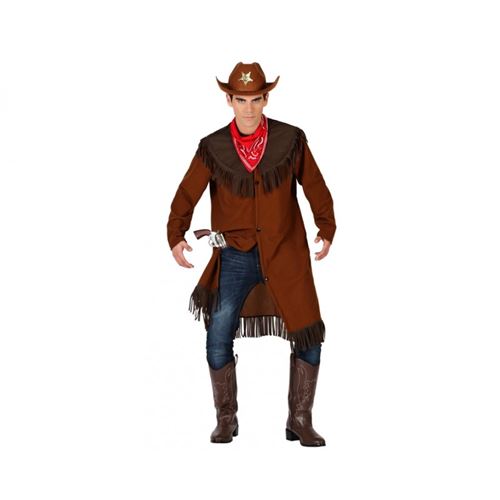 Déguisement pour Adultes Cow-boy (2 Pcs) (Taille XL)