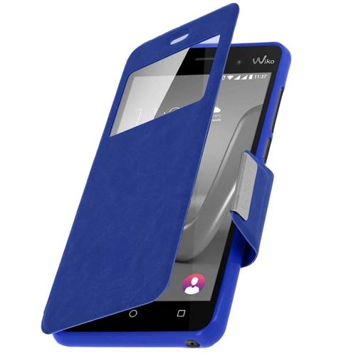 Etui de protection pour Wiko Lenny 3 Max et Jerry Max -Bleu