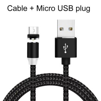 Cable De Chargeur Magnetique Fil Led Type C Micro Usb Pour Iphone Samsun Lecteur Ou Adaptateur Memoire Achat Prix Fnac