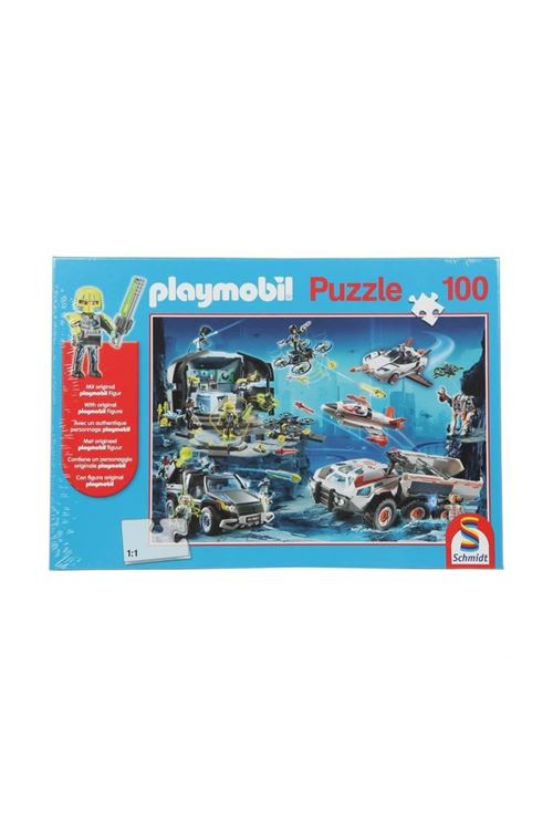 SCHMIDT SPIELE Puzzle Playmobil Top agents - 100 pieces