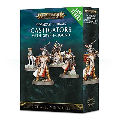 Warhammer+AoS+-+Easy+to+Build+%3A+Stormcast+Etermals+Castigators+with+Gryph-Hound