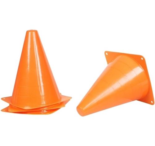Johntoy 4 pièces pions Sports Active 18cm d' orange