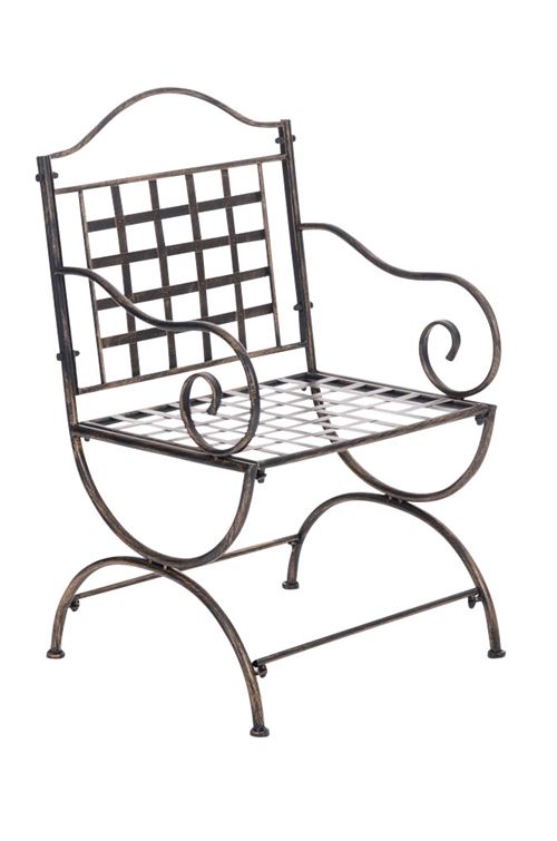 CLP Chaise de jardin Lotta - Couleur Bronze
