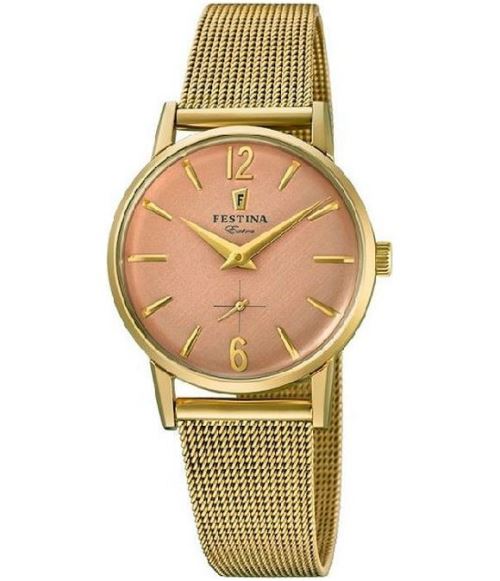 Festina Montre Femme F20259-2 Or, nacre, rose