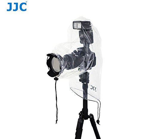Jjc Ri-sf Housse Protection Etanche Anti-pluie Dslr Appareil Photo Avec Objectif Et Flash - 25x16cm