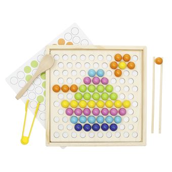 Jeux Montessori - Apprendre les couleurs avec le jeu des baguettes