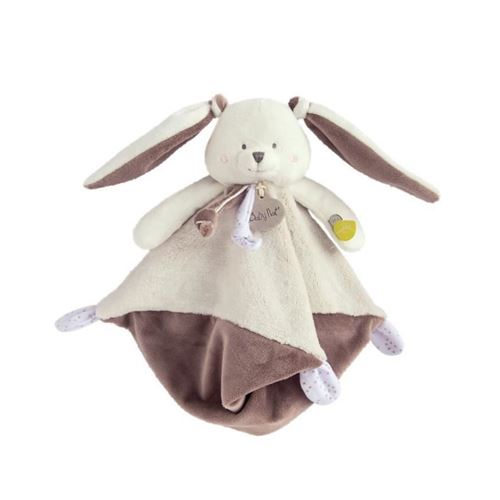 BABYNAT Doudou lapin 25cm - gris