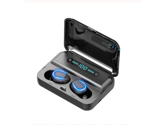 Non Communiqué Noir Écouteur Bluetooth Sans Fil Mini Stéréo In-Ear Portable