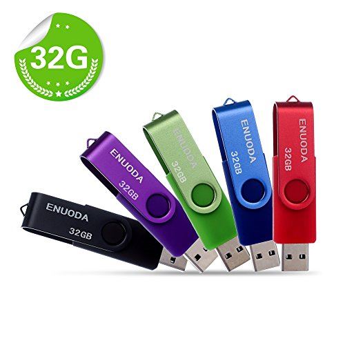 Bleu TOOGOO Clé USB Pouce Drive Stylo Flash Pivotant USB 2.0 pour Pc Ordinateur Portable Capacité 4Gb Couleur 