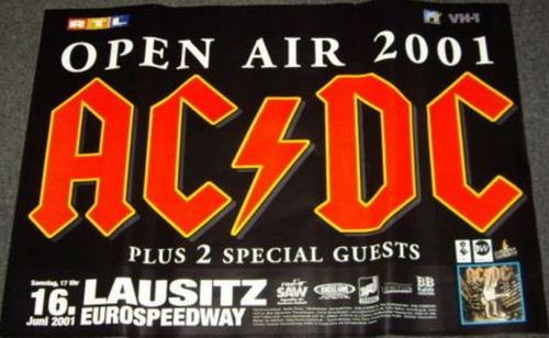 AC/DC - 80x120 cm - AFFICHE / POSTER