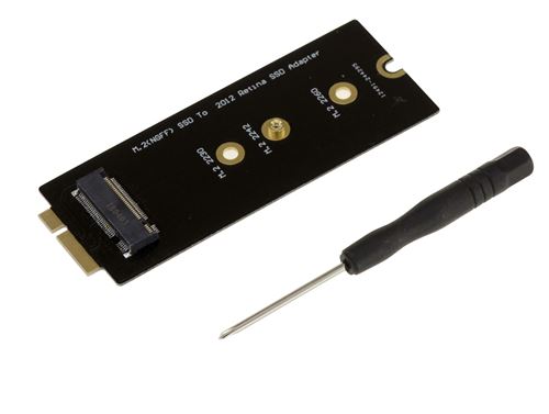 Adaptateur M2 (NGFF) vers MACBOOK PRO Avec tournevis spécial Mac