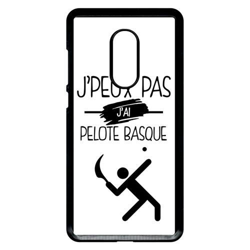 Coque xiaomi redmi note 4 j peux pas j ai pelote basque 1