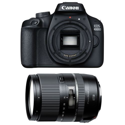 Canon Eos 4000D + Tamron 16-300 Vc