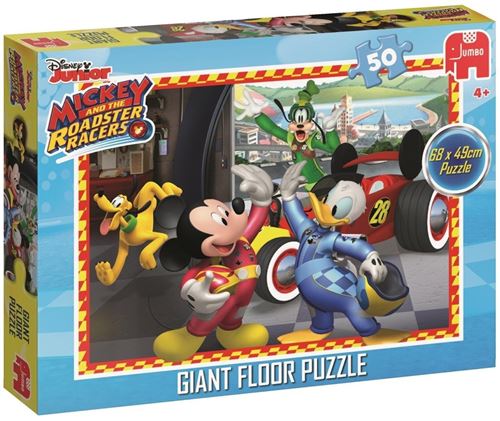 Jumbo puzzle de plancher Disney Mickey Mouse 50 pièces