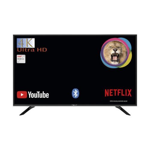 TV intelligente NEVIR NVR-9001-554K2S-SM 55 4K Ultra HD DLED LAN Noir