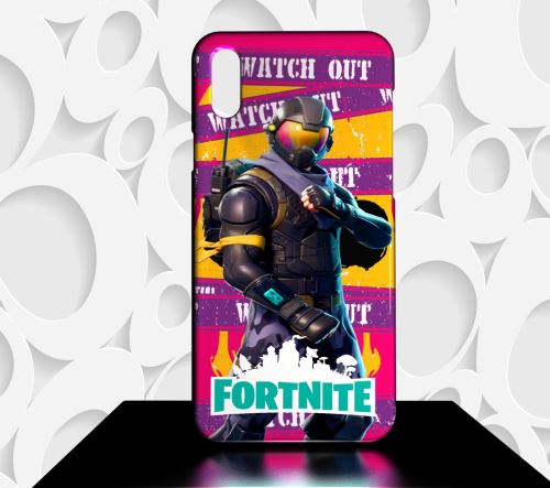 Coque compatible pour Samsung Galaxy A10 Fortnite Battle Royale 027
